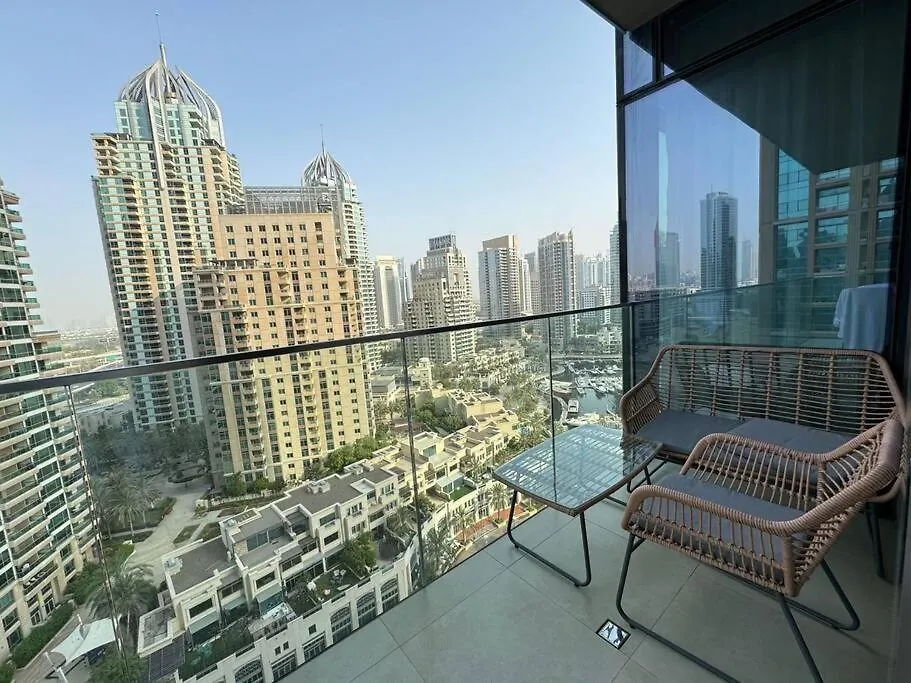 두바이 Lux 2Br In Marina Gate With Stunning Views 아파트